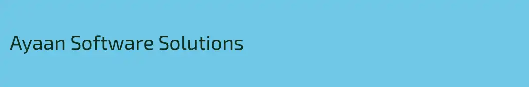 Ayaan Software Solutions